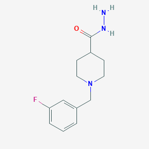 1-(3-Fluorobenzyl)-4-piperidinecarbohydrazide