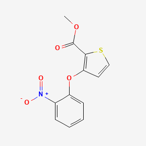 Methyl 3-(2-nitrophenoxy)-2-thiophenecarboxylate