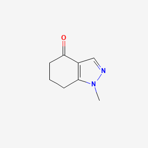 molecular formula C8H10N2O B1304315 1-Methyl-6,7-dihydro-1H-indazol-4(5H)-one CAS No. 85302-16-5