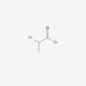 molecular formula C3H4Br2O B130432 2-Bromopropionyl bromide CAS No. 563-76-8