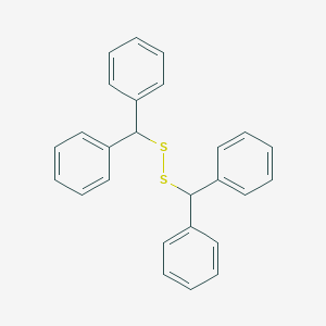 molecular formula C26H22S2 B130433 Dibenzhydryl disulfide CAS No. 1726-02-9