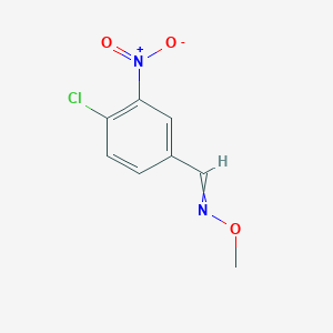 4-chloro-3-nitrobenzenecarbaldehyde O-methyloxime