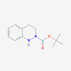 molecular formula C13H18N2O2 B13044052 tert-butyl 3,4-dihydrocinnoline-2(1H)-carboxylate 