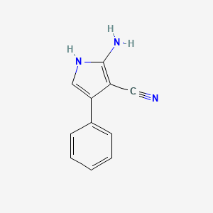 2-amino-4-phenyl-1H-pyrrole-3-carbonitrile