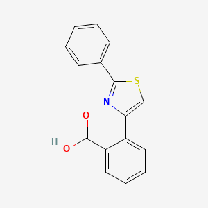 2-(2-Phenylthiazol-4-yl)benzoic acid
