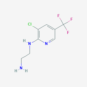 N1-(3-Chloro-5-(trifluoromethyl)pyridin-2-yl)ethane-1,2-diamine