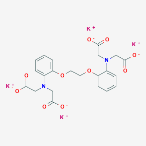 molecular formula C22H20K4N2O10 B130445 5',5-Difluoro BAPTA tetrapotassium CAS No. 73630-08-7