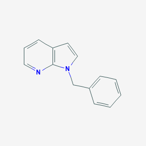 molecular formula C14H12N2 B130455 1-苄基吡咯并[2,3-b]吡啶 CAS No. 152955-68-5