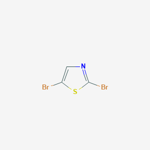 molecular formula C3HBr2NS B130459 2,5-Dibromothiazole CAS No. 4175-78-4