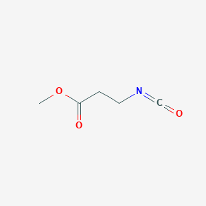 molecular formula C5H7NO3 B1304612 Methyl 3-isocyanatopropanoate CAS No. 50835-77-3