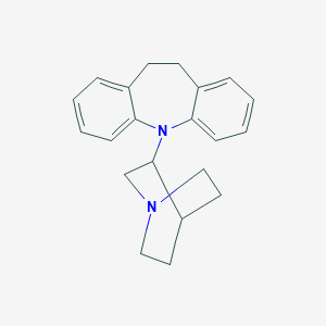 molecular formula C21H24N2 B130462 Quinupramine CAS No. 31721-17-2