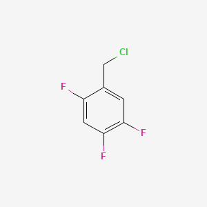 molecular formula C7H4ClF3 B1304621 2,4,5-Trifluorobenzyl chloride CAS No. 243139-71-1