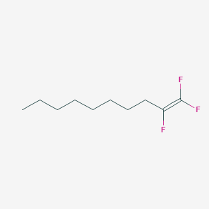 molecular formula C10H17F3 B1304625 1,1,2-三氟癸-1-烯 CAS No. 692-05-7