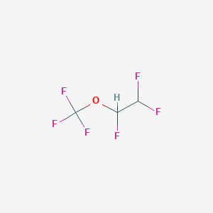 molecular formula C3H2F6O B1304631 1,1,2-Trifluoro-2-(trifluoromethoxy)ethane CAS No. 84011-06-3