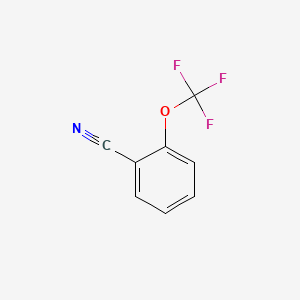 molecular formula C8H4F3NO B1304637 2-(Trifluoromethoxy)benzonitrile CAS No. 63968-85-4