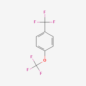 molecular formula C8H4F6O B1304638 4-(Trifluoromethoxy)benzotrifluoride CAS No. 80258-33-9