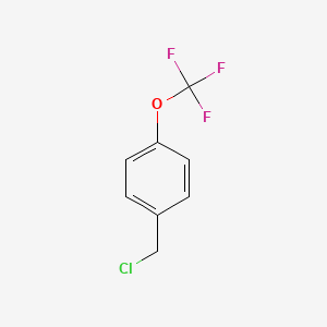 molecular formula C8H6ClF3O B1304640 4-(三氟甲氧基)苄氯 CAS No. 65796-00-1