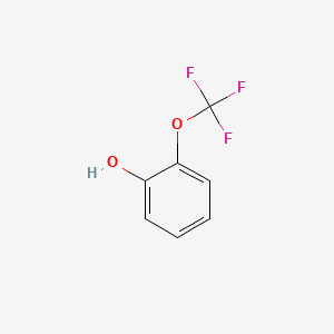 molecular formula C7H5F3O2 B1304643 2-(Trifluoromethoxy)phenol CAS No. 32858-93-8