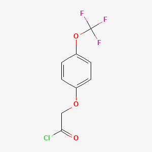 4-(Trifluoromethoxy)phenoxyacetyl chloride
