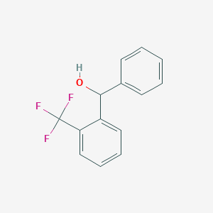 B1304653 2-(Trifluoromethyl)benzhydrol CAS No. 727-98-0