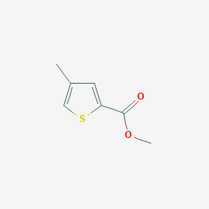 molecular formula C7H8O2S B1304654 4-甲硫基噻吩-2-甲酸甲酯 CAS No. 28686-90-0