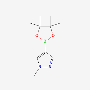 molecular formula C10H17BN2O2 B1304673 1-Methyl-4-(4,4,5,5-tetramethyl-1,3,2-dioxaborolan-2-yl)-1H-pyrazole CAS No. 761446-44-0