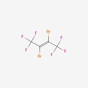 molecular formula C4Br2F6 B1304674 2,3-Dibromohexafluoro-2-butene 