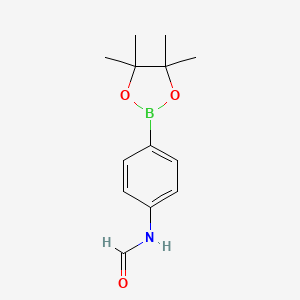 N-(4-(4,4,5,5-Tetramethyl-1,3,2-dioxaborolan-2-yl)phenyl)formamide