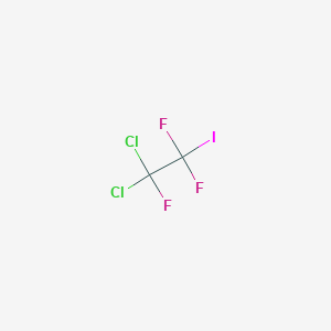 molecular formula C2Cl2F3I B1304683 1,1-二氯-2-碘-1,2,2-三氟乙烷 CAS No. 661-66-5