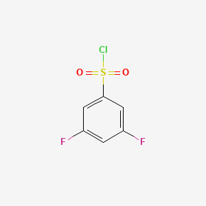 molecular formula C6H3ClF2O2S B1304692 3,5-Difluorobenzenesulfonyl chloride CAS No. 210532-25-5