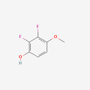 molecular formula C7H6F2O2 B1304701 2,3-Difluoro-4-methoxyphenol CAS No. 261763-29-5