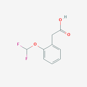 molecular formula C9H8F2O3 B1304702 2-(Difluoromethoxy)phenylacetic acid CAS No. 86867-68-7