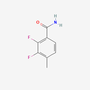 molecular formula C8H7F2NO B1304710 2,3-二氟-4-甲基苯甲酰胺 CAS No. 261763-35-3