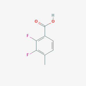molecular formula C8H6F2O2 B1304712 2,3-Difluoro-4-methylbenzoic acid CAS No. 261763-37-5
