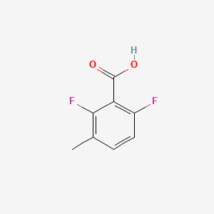 molecular formula C8H6F2O2 B1304713 2,6-Difluoro-3-methylbenzoic acid CAS No. 32890-88-3