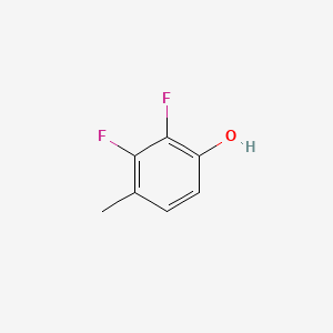 molecular formula C7H6F2O B1304720 2,3-Difluoro-4-methylphenol CAS No. 261763-45-5
