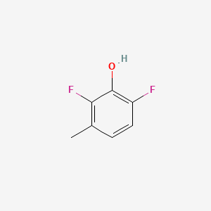 molecular formula C7H6F2O B1304721 2,6-Difluoro-3-methylphenol CAS No. 261763-46-6