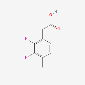 molecular formula C9H8F2O2 B1304722 2,3-Difluoro-4-methylphenylacetic acid CAS No. 261763-47-7