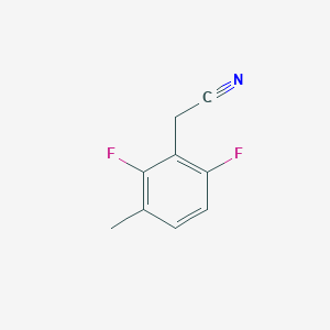 molecular formula C9H7F2N B1304724 2,6-Difluoro-3-Methylphenylacetonitrile CAS No. 261944-04-1