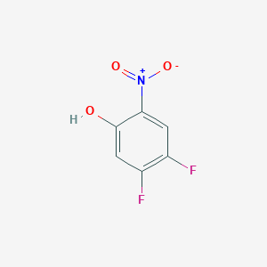 molecular formula C6H3F2NO3 B1304727 4,5-Difluoro-2-nitrophenol CAS No. 55346-97-9