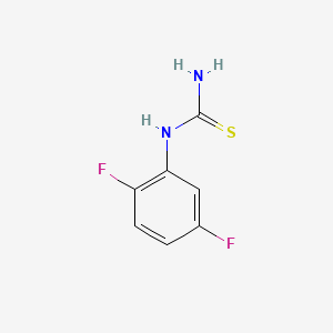 molecular formula C7H6F2N2S B1304730 (2,5-Difluorophenyl)thiourea CAS No. 207981-44-0