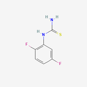 molecular formula C7H6F2N2S B1304730 1-(2,5-Difluorophenyl)thiourea CAS No. 207981-44-0