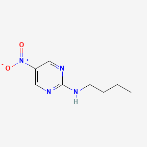 molecular formula C8H12N4O2 B13047643 N-butyl-5-nitropyrimidin-2-amine 