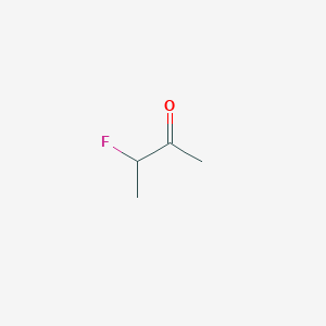 molecular formula C4H7FO B1304768 3-氟-2-丁酮 CAS No. 814-79-9