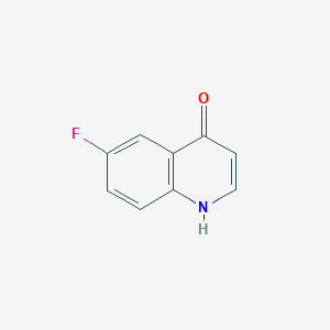 molecular formula C9H6FNO B1304773 6-Fluoro-4-hydroxyquinoline CAS No. 391-78-6