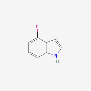 molecular formula C8H6FN B1304775 4-Fluoroindole CAS No. 387-43-9