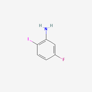 molecular formula C6H5FIN B1304776 5-氟-2-碘苯胺 CAS No. 255724-71-1
