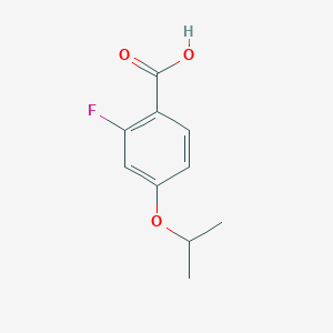 molecular formula C10H11FO3 B1304782 2-氟-4-异丙氧基苯甲酸 CAS No. 289039-81-2