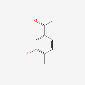 molecular formula C9H9FO B1304788 3'-Fluoro-4'-methylacetophenone CAS No. 42444-14-4