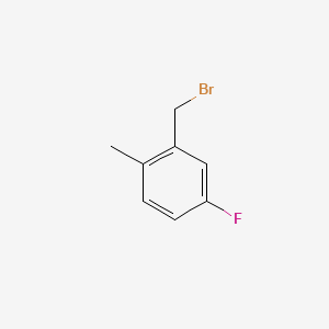 molecular formula C8H8BrF B1304797 5-Fluoro-2-methylbenzyl bromide CAS No. 261951-71-7